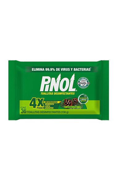 Toallitas desinfectantes Pinol