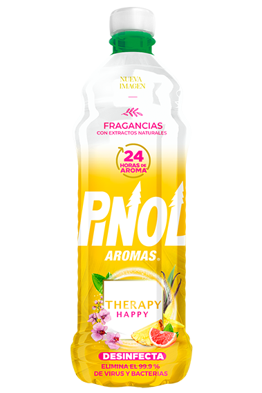 Limpiador Pinol Aromas Therapy Happy